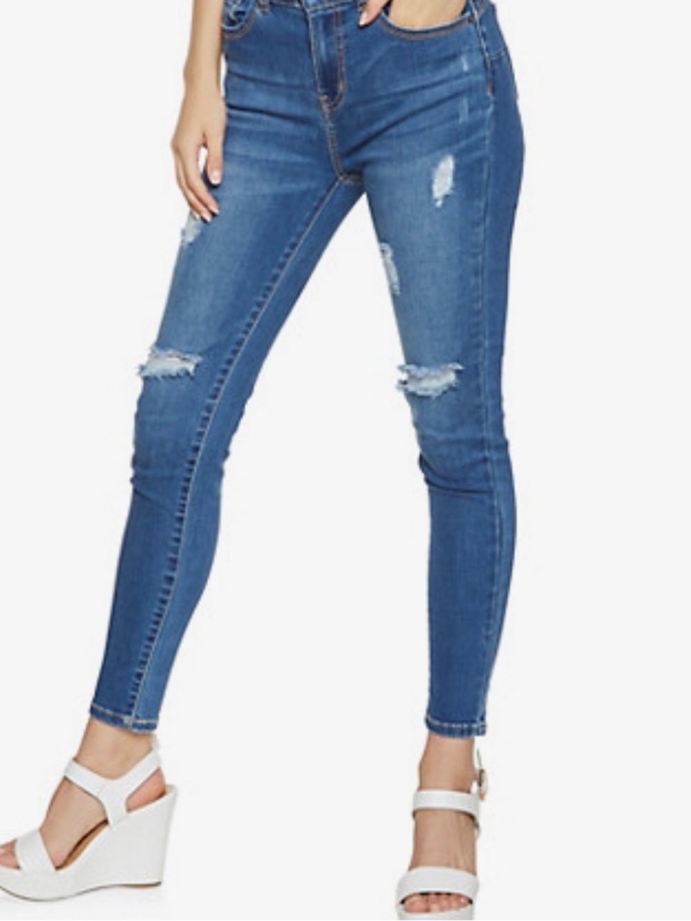Indigo Rein Blue Skinny Jeans